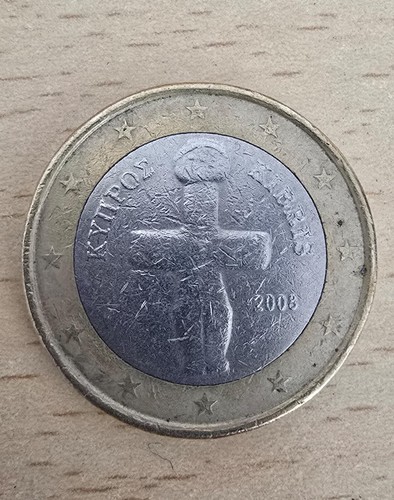 2008 kibris - 1€,