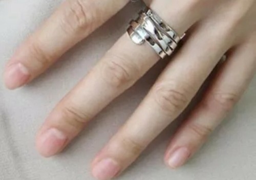 Anello fascia argento - fascia,