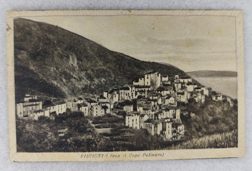 Cartolina pisciotta salerno - pisciotta,