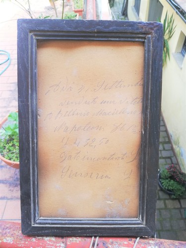 Manoscritto scrittura privata - manoscritto,