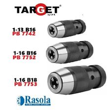 TARGET MANDRINO AUTOSERRANTE PER TRAPANO A COLONNA B16 B18 VARIE MISURE I.P.T.