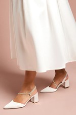 Scarpe corte costa bianche