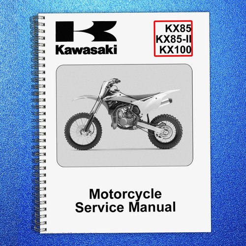 Kawasaki kx85 kx100 - kx85, kx85-ii