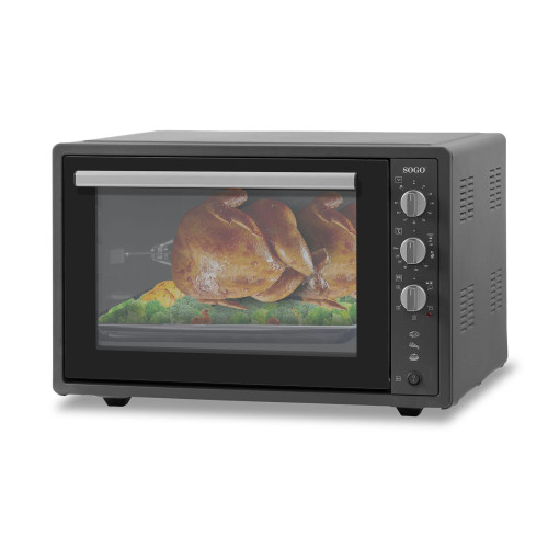Forno elettrico grigio nero - forno,