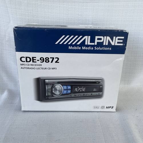 Alpine cde 9872 - cde-9872, autoradio