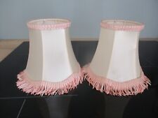 2 PETITS ABAT JOUR ANCIENS A