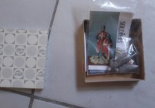 Soldatino in metallo cavaliere