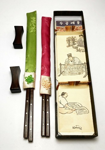 Bacchette legno set regalo - bacchette,