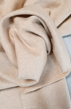 100% Cashmere 350Gr/mLin Color Burro Lanificio Colombo Borgosesia Made in Italy 