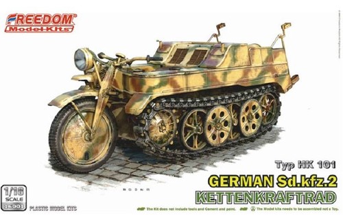 Kettenkrad kfz 1 - kettenkrad, 1:16