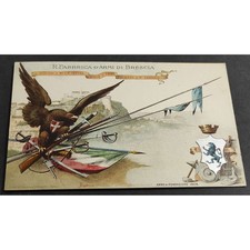 Cartolina R. Fabbrica d'Armi di Brescia