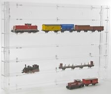SORA Vetrinetta Modellini Treni H0 , Pannello Retro: Trasparente, Montabile Muro