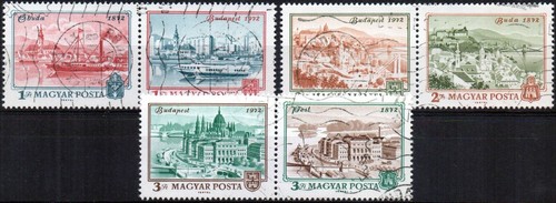 Hungria magyar posta serie - hungria,