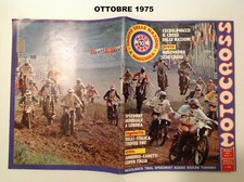 RIVISTA MOTOCROSS OTTOBRE 1975