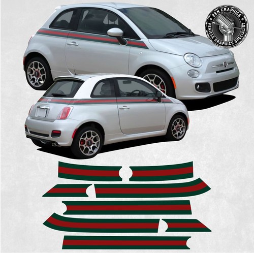 Strisce designer per fiat 500 - designer,