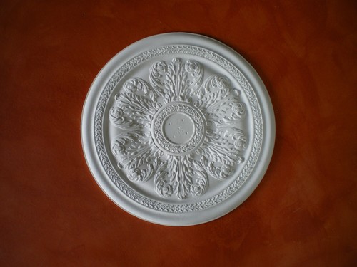 Rosoni gesso bianco per - in,