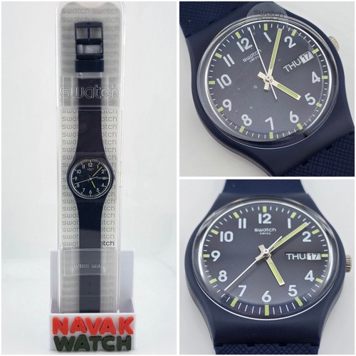 Swatch gent sir - blue, day