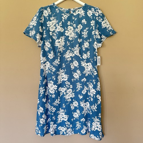 Abito floreale vecchio navy