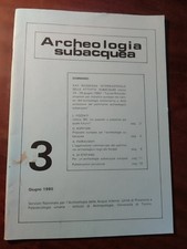 Rivista ARCHEOLOGIA SUBACQUEA