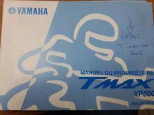 MANUALE USO MANUTENZIONE YAMAHA TMAX XP500  2007 4B5-28199-F0 française