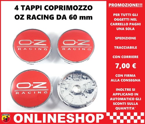 Tappi coprimozzo racing - coprimozzo,