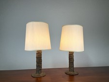 Coppia lampade ferro battuto