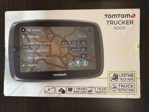 Tomtom trucker 6000 gps - tomtom,