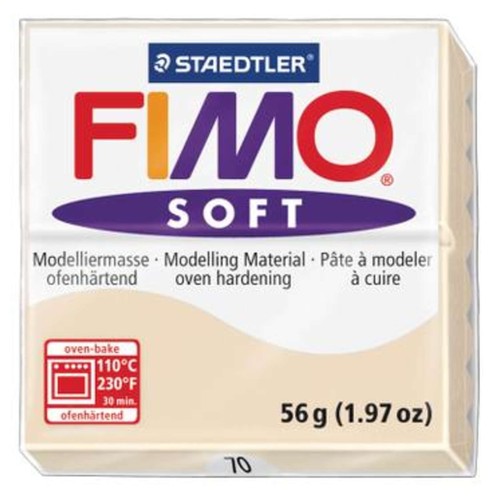 Panetto fimo soft sahara - panetto,
