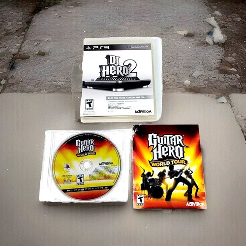 Lotto giochi ps3 guitar - guitar, hero