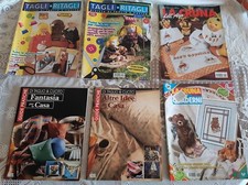 Lotto Libri e riviste Taglio e cucito,ricamo, Guide pratiche Hobby Work,La Cruna
