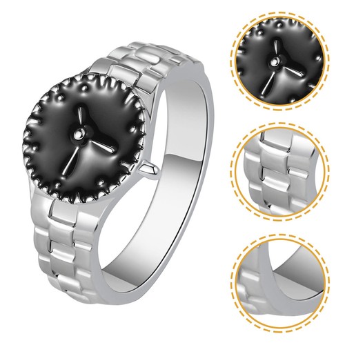 Anello orologio dito - anello,