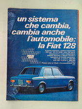 FIAT 128 AUTO CLIPPING ADVERT