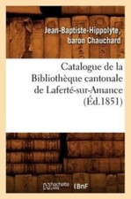 CHAUCHARD J B H - Catalogue de