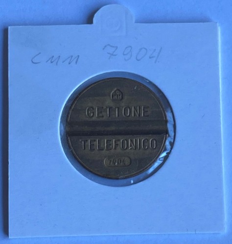Gettone telefonico cmm - gettone,