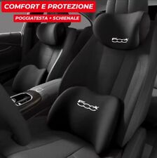 Cuscino Auto per FIAT 500X Cuscino sedile schienale + poggiatesta accessori Fiat