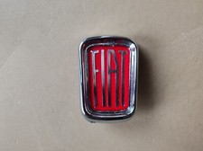 Fregio stemma anteriore FIAT 500 L epoca in plastica cromata   