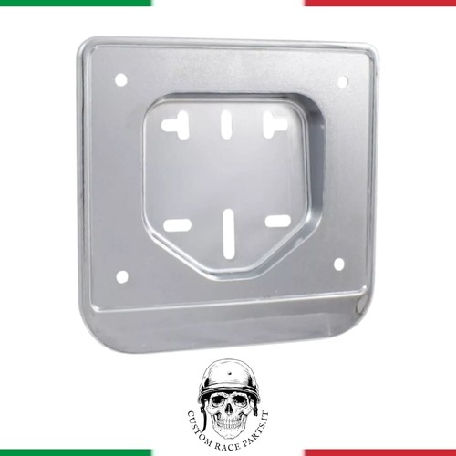 Porta targa cromato - porta,