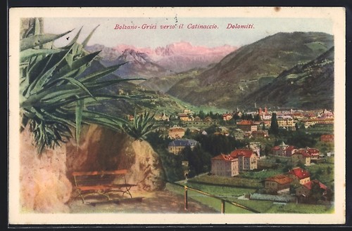 Cartolina bolzano gries il - cartolina,