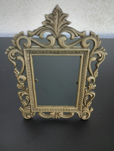 Cornice vintage ottone dorato - vintage,
