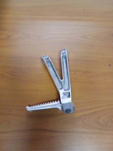 Pedana posteriore honda - sx,