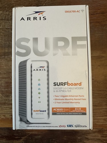 Arris surfboard sbg6700 - arris,