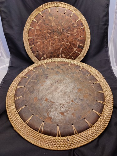 Pair unusual pottery - of,