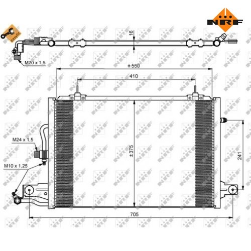 Condensatore climatizzatore - condensatore,,