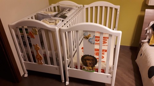 Culla neonato legno usata - legno,