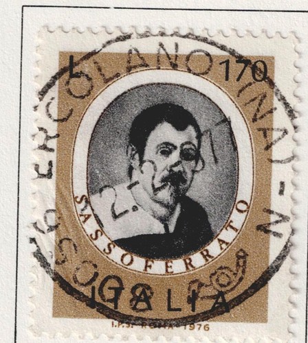 Francobollo italia famoso - francobollo,