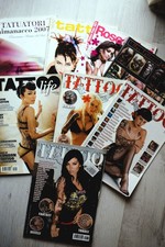 Lotto  8 Riviste Tatuaggi