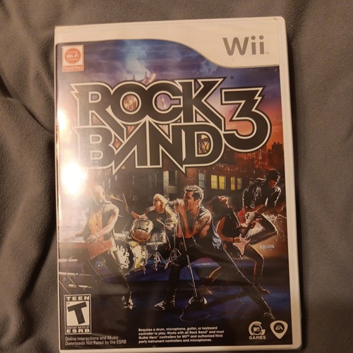 Wii game rock band - game,