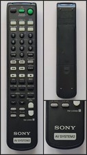 SONY RM-U306B AV SYSTEM 2 Deck Minidisc Remote Control - Grade A+++ Never Used