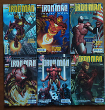 IRON MAN seq. #79-84 - Metropolis 1/3 + Vendicatori Divisi 1/3 - Panini Comics 