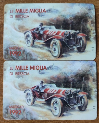 Scheda telefonica mille miglia